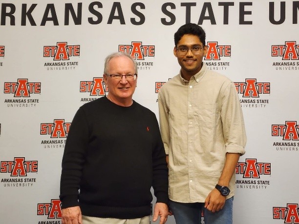 With Dr. Kim after AAEA Conference