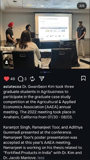 University achievements and recognition